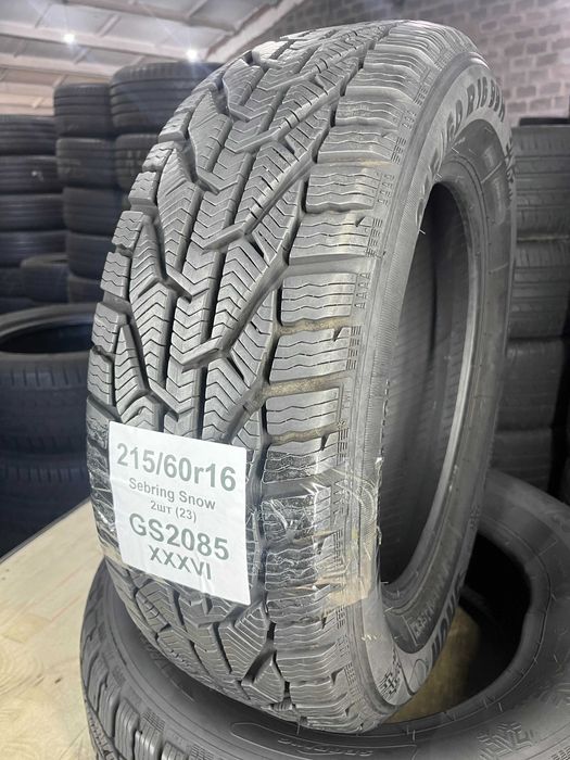 GS2085 Зимові шини 215/60r16	Sebring Snow пара резина р16