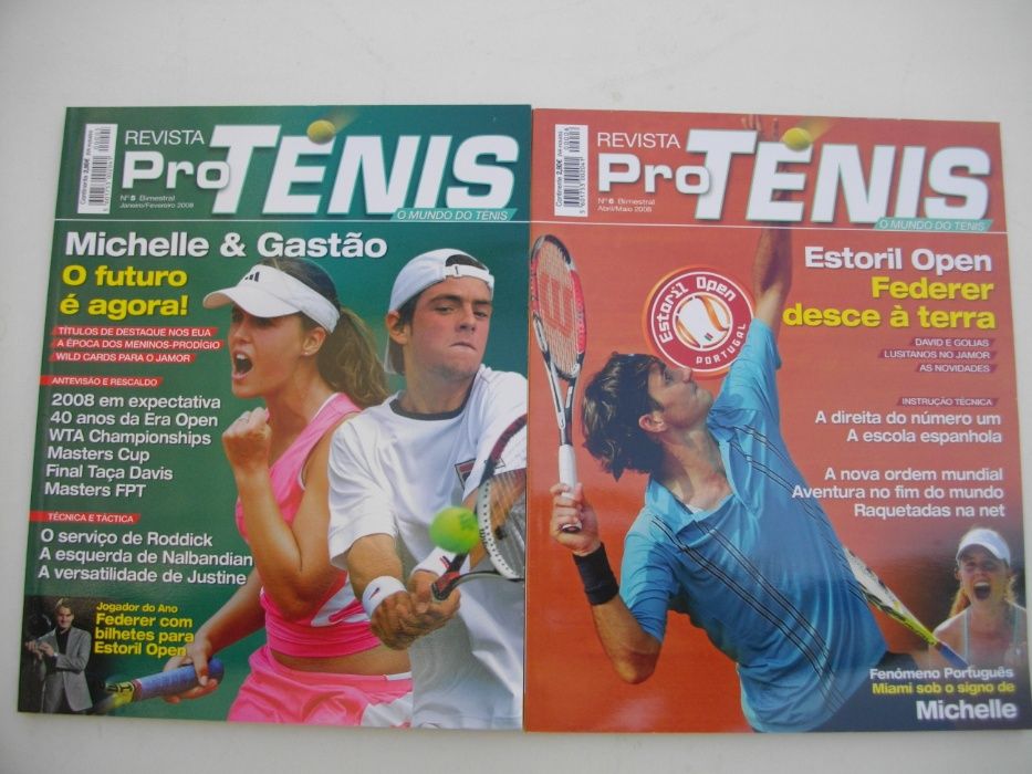 9 Revistas: Pro Ténis (colecção completa)