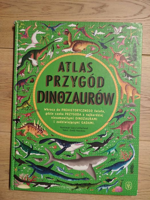 Atlas przygód dinozaurów Emily Hawkins