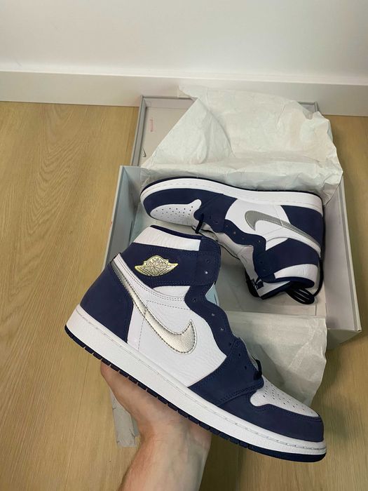 Buty Jordan 1 Retro High CO.JP Midnight Navy (2020) | 44.5