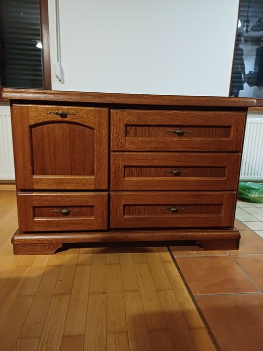 Komplet mebli dębowych