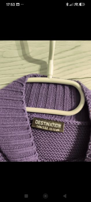 Sweter dla dziewczynki na 146/152cm