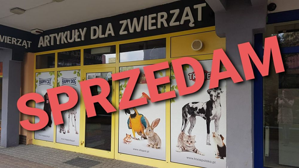 Sprzedam biznes sklep z artykułami dla zwierząt w Opolu.