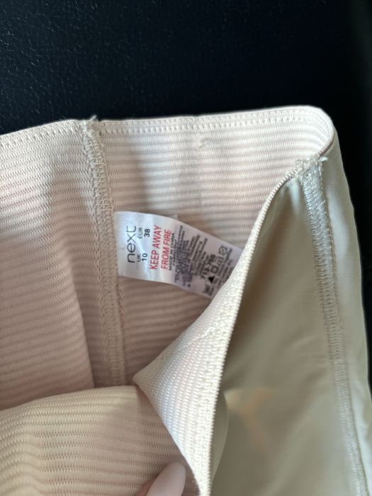 Next Bielizna modelująca gorset pas wyszczuplający 38 beżowy