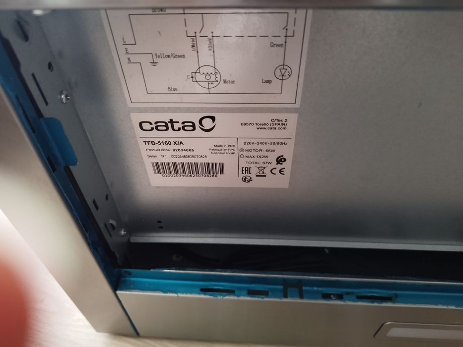 Exaustor de cozinha cata447003444527779842