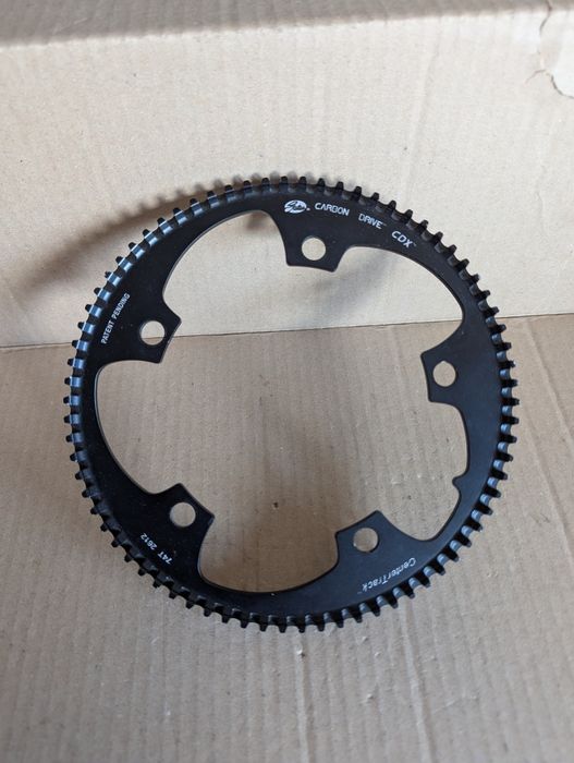 Gates Carbon Drive CDX Zebatka 74T \ Bcd 130mm CenterTrack - Czarny