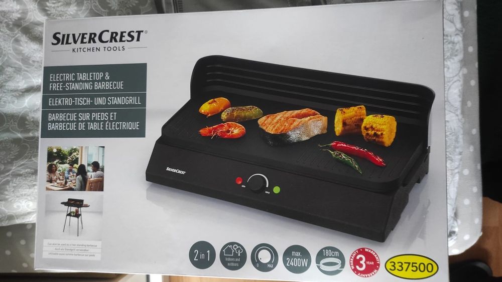 Nowy grill elektryczny silvercrest