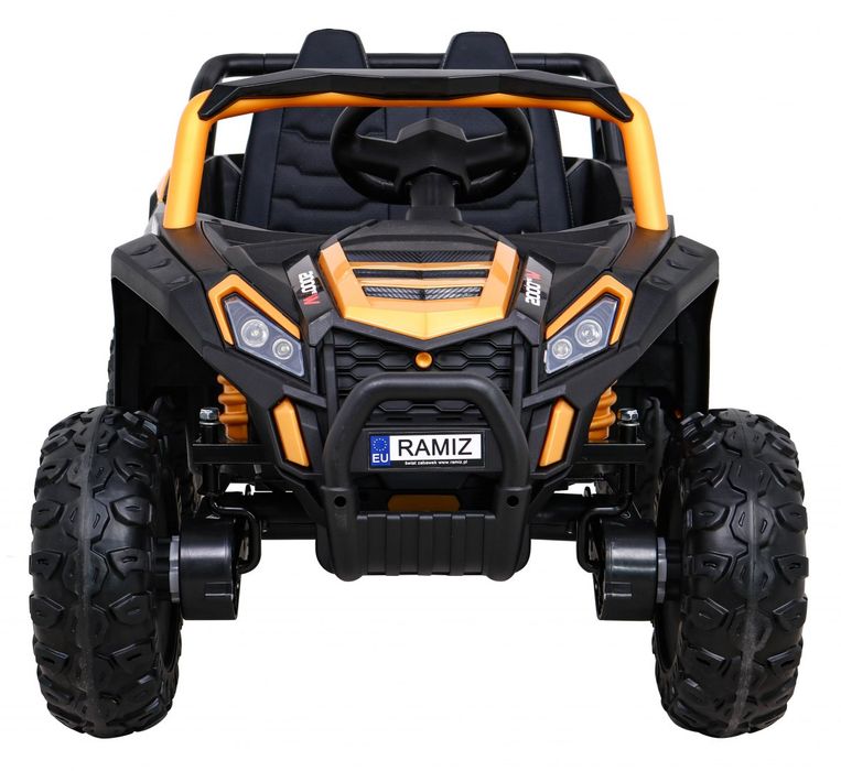 4x4 Samochód AUTO  na akumulator Buggy UTV 2000M Racing Złoty