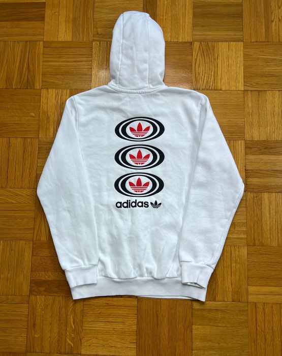 Bluza Adidas white logo unisex