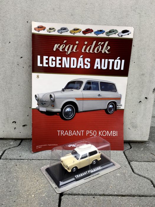 Kolekcjonerski TRABANT P50 KOMBI #8-auta PRL,model,autka,kolekcja