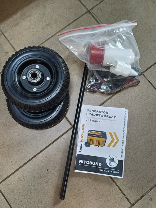 Nowy Agregat prądotwórczy RITGBUND RG6480ND