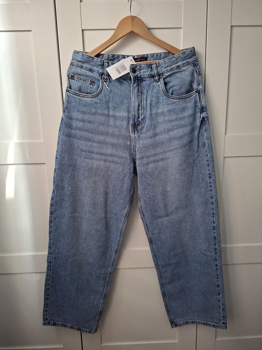 Niebieskie jeansy skater fit M / 38