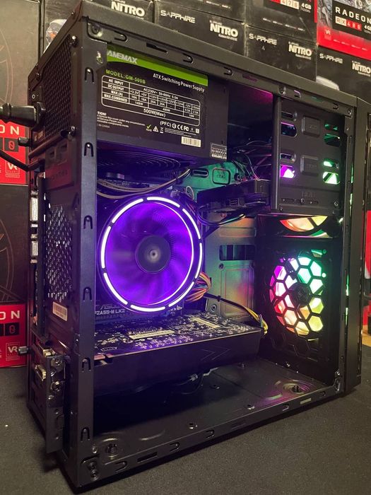 Ігровий i5-6400/RX 580/8gb/120GB SSD/500GB HDD Игровой компьютер