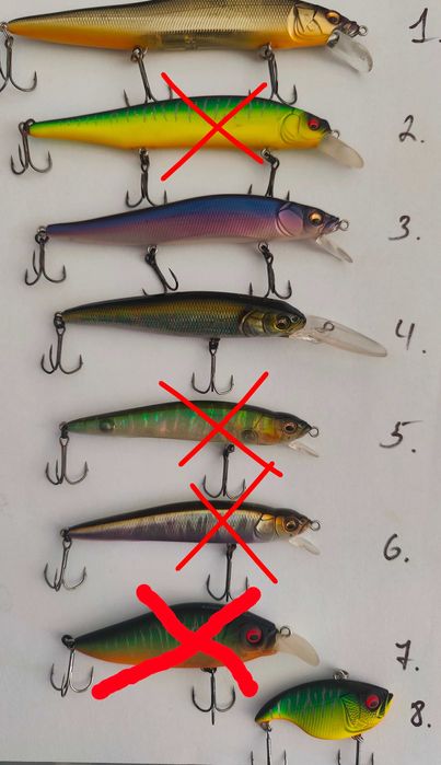 Оригінальні японські воблери Megabass