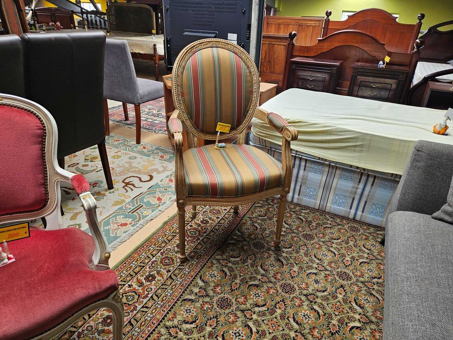 Cadeirão antigo / Bergere - óptimo estado