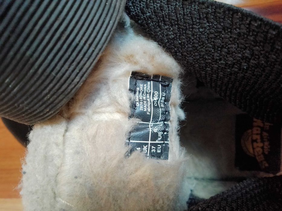 Dr,Martens Leonore róż 37 skórzane botki