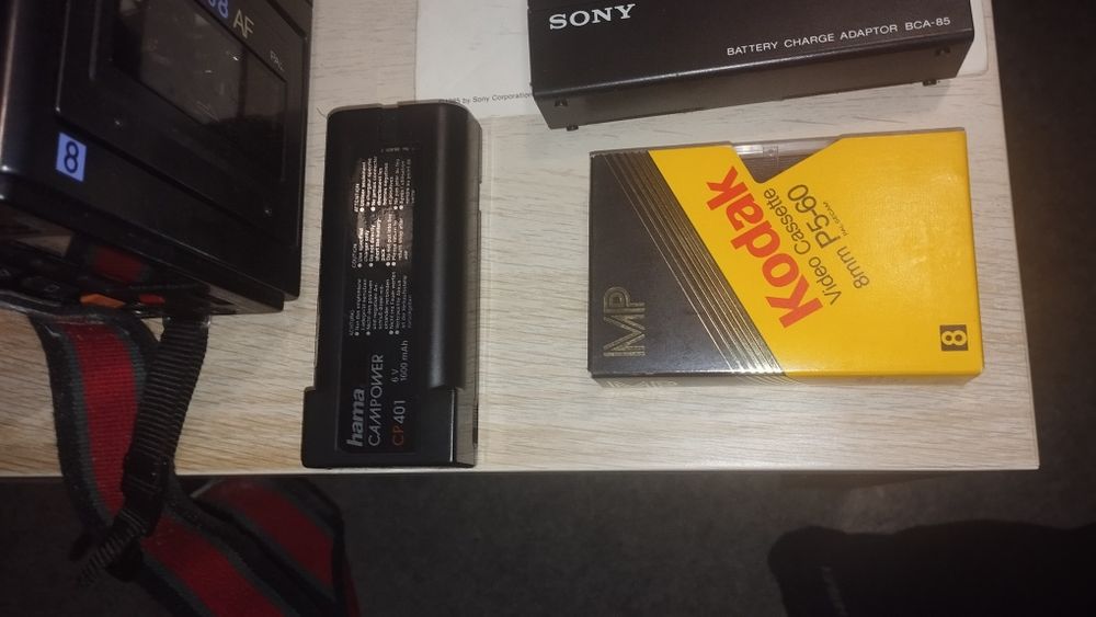 Câmera Sony com tudo incluído
