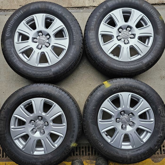4szt felgi aluminiowe używane Audi 6,5x16 ET33 5x112 W-wa