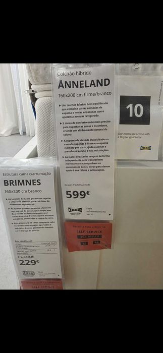 IKEA Bed - Mattress and Frame