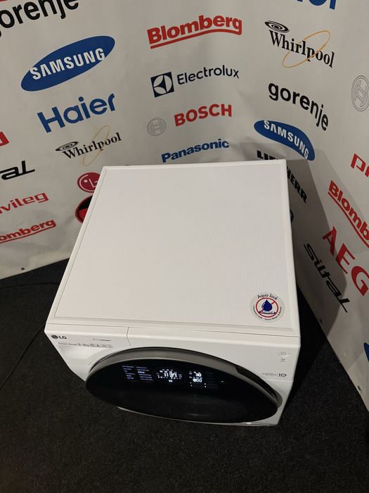 Прально-сушильна машина топ/ пралка-сушка LG F16WD128GH 12/8кг з парою