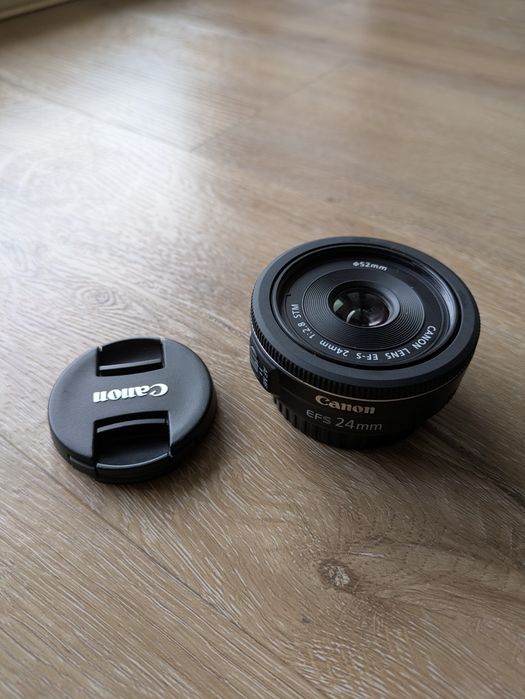 Kit Canon 200D com lente 18-55mm + Lentes 24mm f2.8 e 50mm F1.8