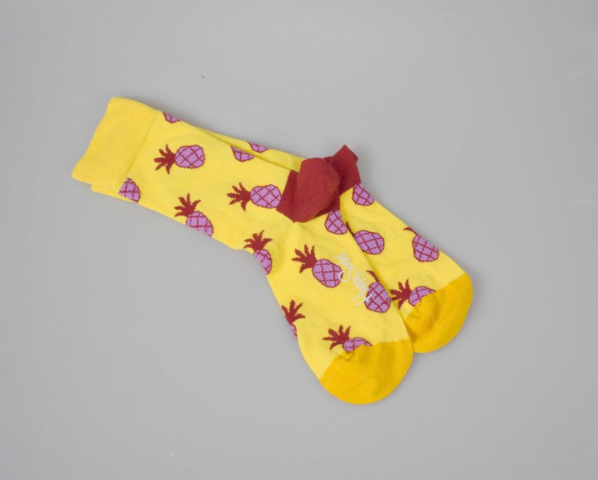 Skarpetki Happy Socks Pineapple – Żółty (Yellow)
