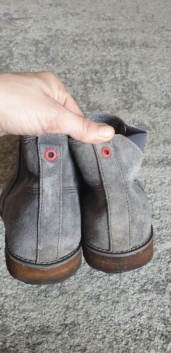 Sztyblety botki polbuty zamsz Esprit