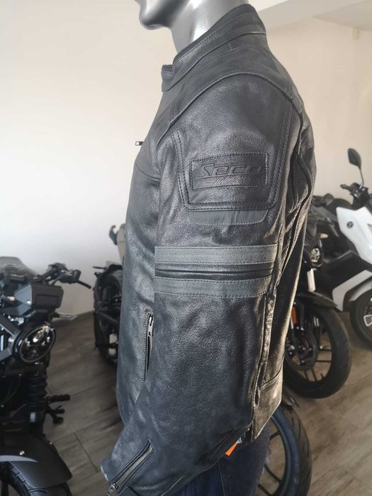 Kurtka skórzana Seca Hornet II rozm. L, XL, 2XL, 3XL black czarna
