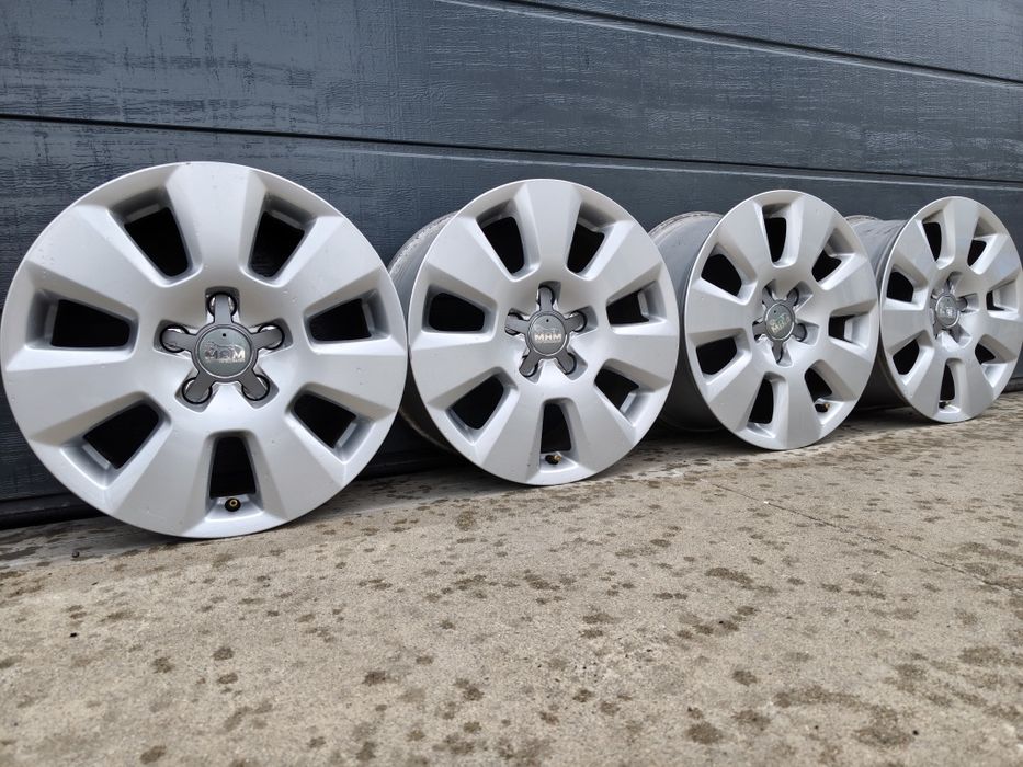 Alufelgi 16" 5x112 Audi A6 C5 C6 C7 A4 B6 B7 B8 66,6mm VW Skoda Seat