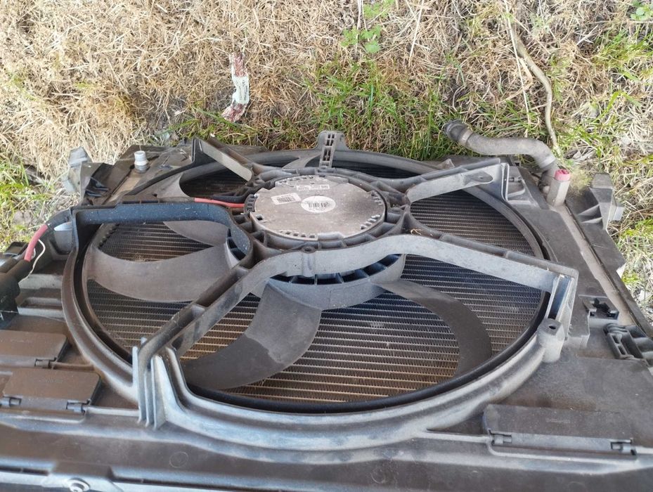 Chłodnice wentylator komplet BMW X5 n52 3.0si