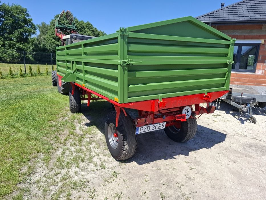 Przyczepa rolnicza Krone