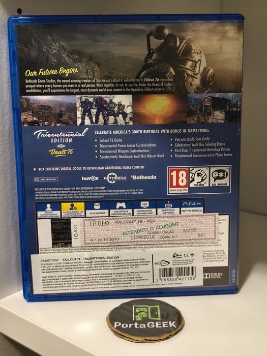Fallout 76 Tricentennial Edition - PS4