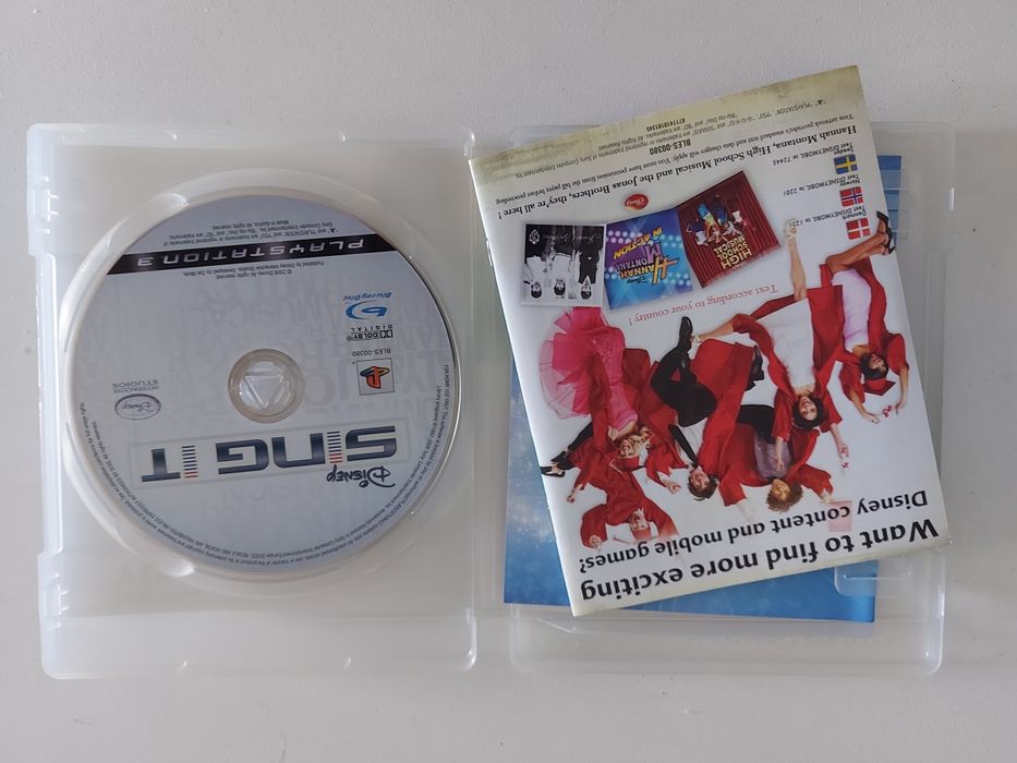 Singstar jogo e 2 microfones