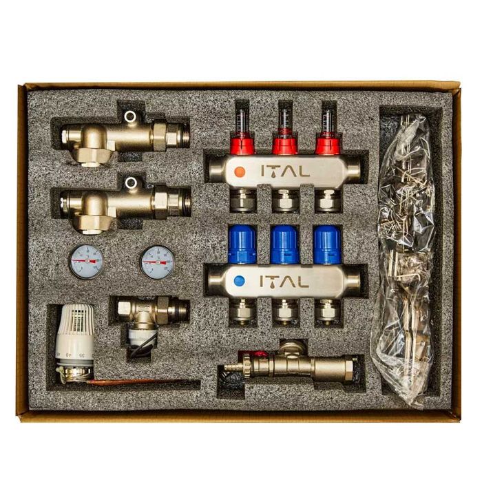 Колектори для теплої підлоги Повний прайс в описі