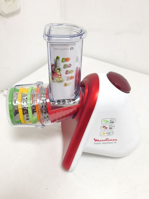 Szatkownica tarka do warzyw Moulinex DJ755G, 5 końcówek