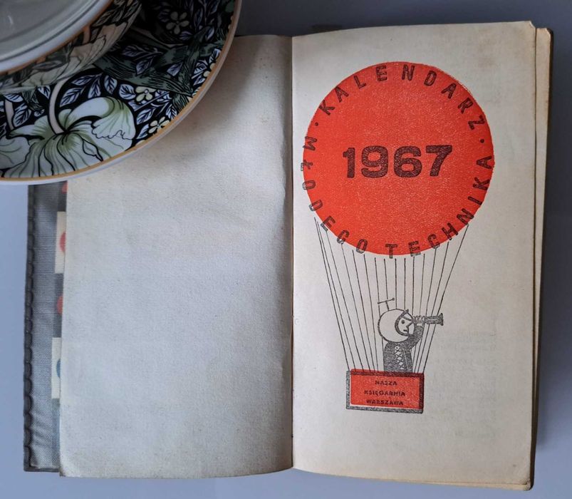 Kalendarz młodego technika 1967r.