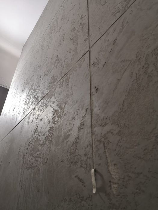 Gładzie natryskowe od 30zł/m² z materiałem/Malowanie/Beton architekton