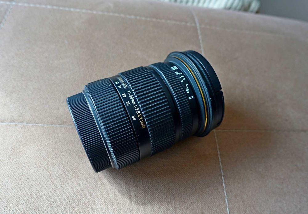 Sigma 17-50mm f2.8 EX DC OS - na części.