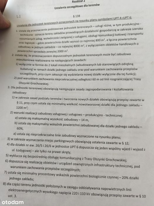 Działka inwestycyjna Targówek Warszawa Procedura ZPI - Widok 3