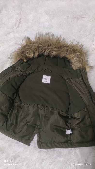 Kurtka parka dla chłopca