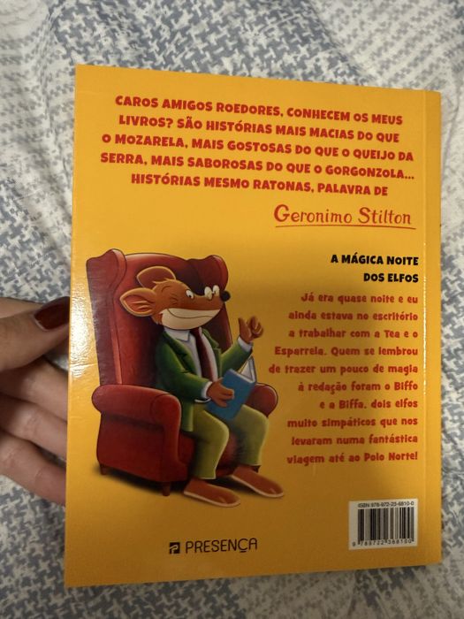 A mágica noite dos elfos, de Geronimo Stilton ( n° 86)