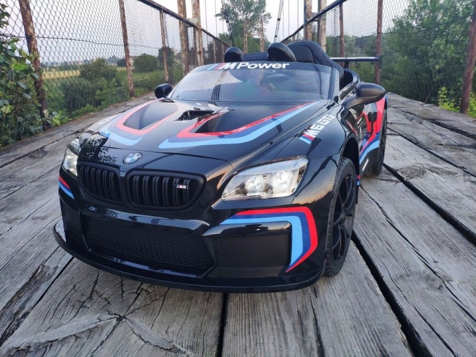 SUPER BOLID BMW M6 auto na akumulator 12V autko samochód dla dzieci
