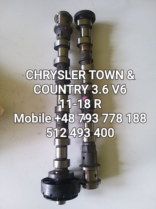 Wałki rozrządu silnik 3.6 V 6 PENTASTAR Chrysler,Jeep,Ram, Dodge 11-21