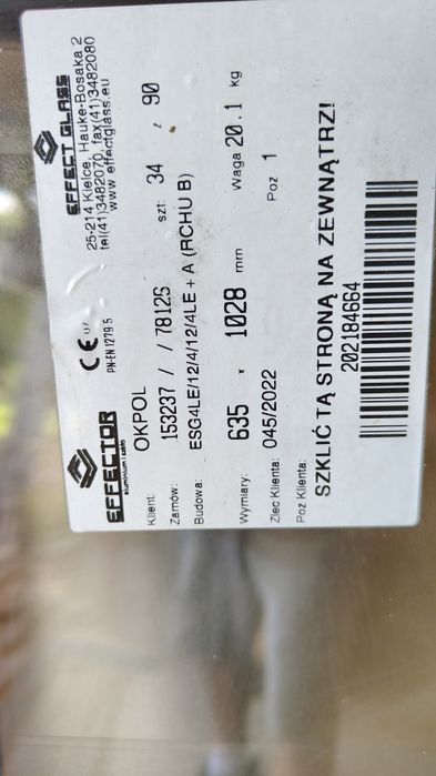 Okno dachowe 3 szybowe 78x118  nowe