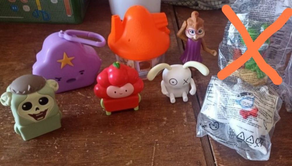 Brindes antigos Happy Meal McDonald's