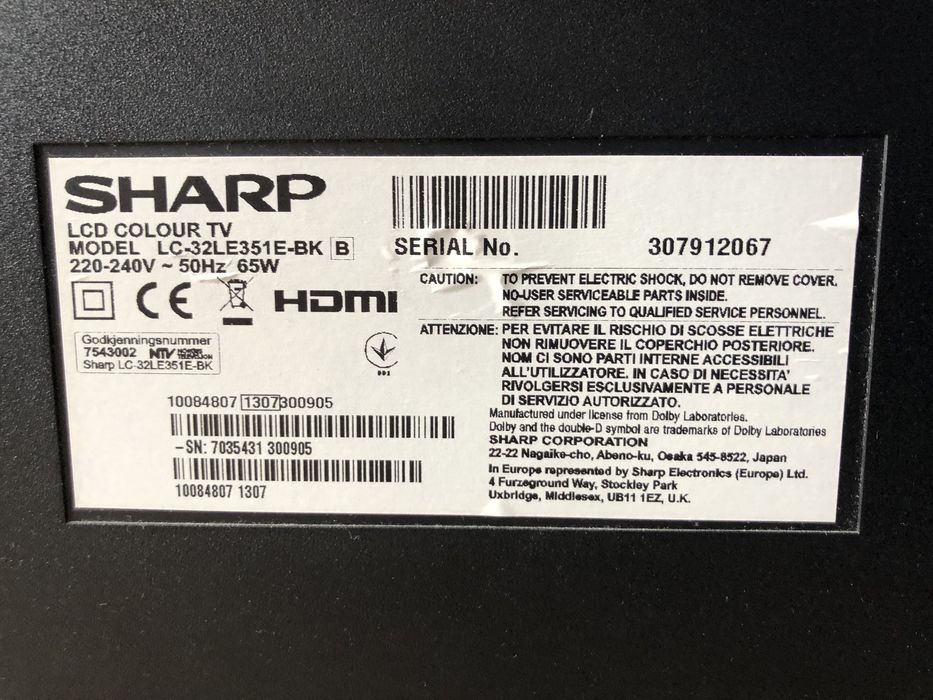 Телевизор SHARP