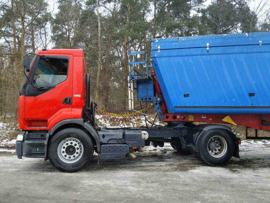 Renault Premium 420 Automat 2005 + Wywrotka Schmitz | Po serwisie | FV