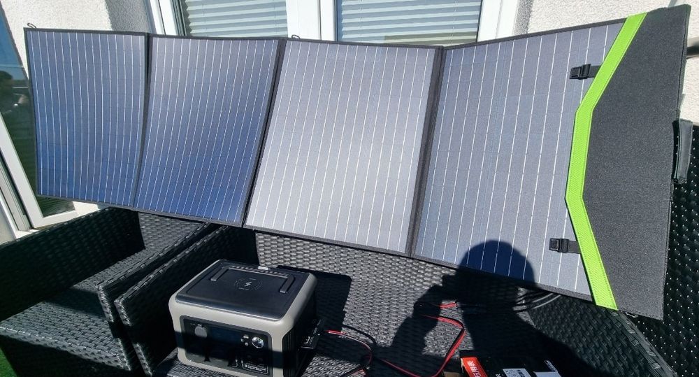 ALLPOWERS 200W panel fotowoltaiczny składany – NOWY 033 BLA