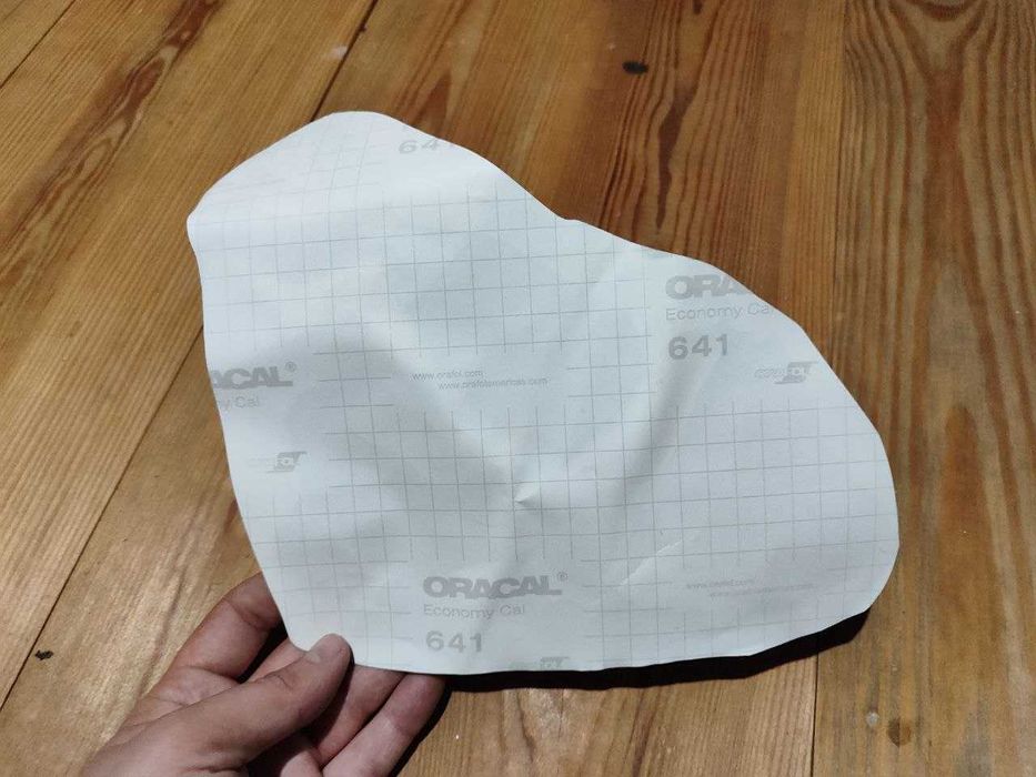 Виниловая наклейка для мотоцикла русалка 20х30 см