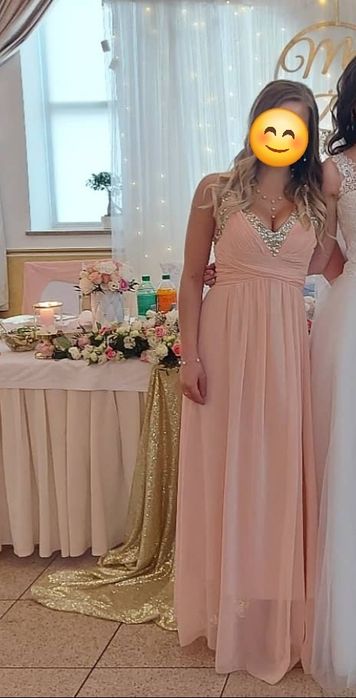 Piękna długa suknia